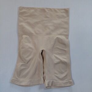 Skinny Girl Smoothers and Shapers High Waist Shorts Medium Nude Beige Tan